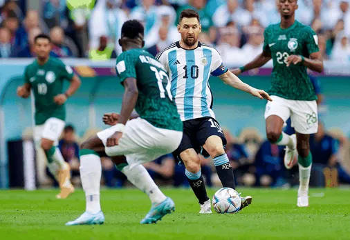 Saudi Arabia beats Messi's Argentina 2-1 in  FIFA World Cup