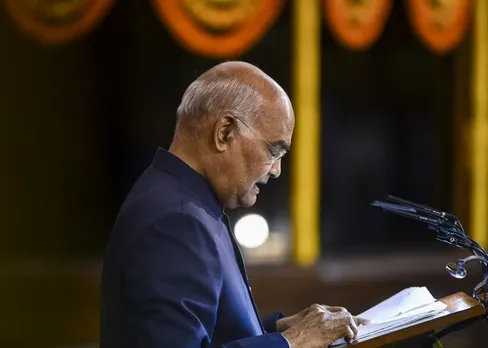 In farewell speech, President Kovind asks parties to rise above partisan politics in national interest