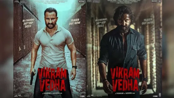 Saif Ali Khan, Hrithik Roshan starrer 'Vikram Vedha' trailer out
