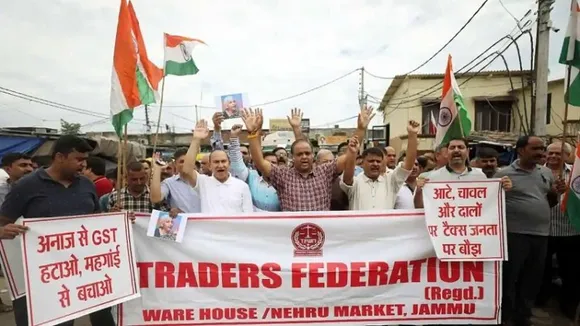 Traders hold protest against GST on food items, grain markets remain closed