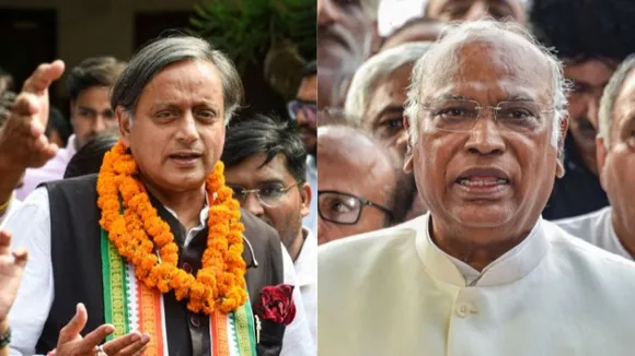 Mallikarjun Kharge or Shashi Tharoor? Congress elects a non-Gandhi president today after 24 years