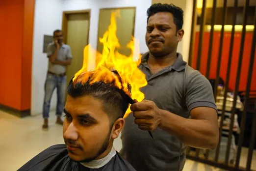 Man suffers burns after 'fire haircut' goes wrong at salon in Gujarat
