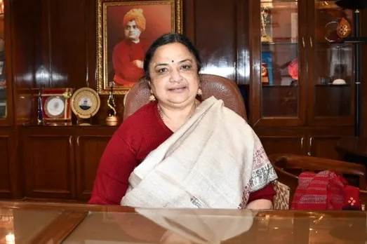 Why so few women in top leadership? asks JNU VC Santishree Pandit