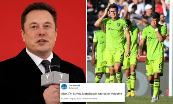 Tesla CEO Elon Musk Tweets 'I am buying Manchester United'; later denies saying he was joking