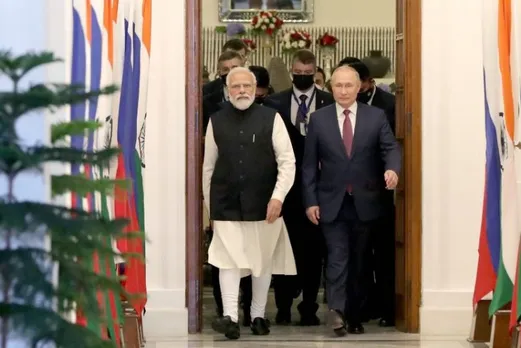 PM Modi speaks with Putin; reiterates India's position on Ukraine, favouring dialogue, diplomacy