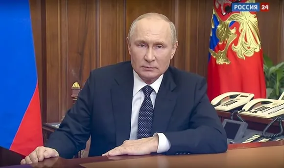 Putin calls up more troops and threatens nuclear option in a speech which ups the ante but shows Russia's weakness