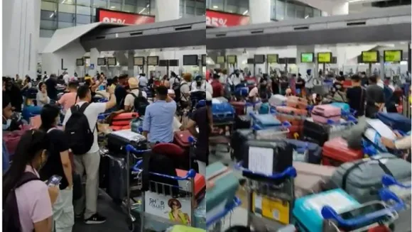 700 stranded passengers demand 'justice' at IGI Airport after Lufthansa cancels flights