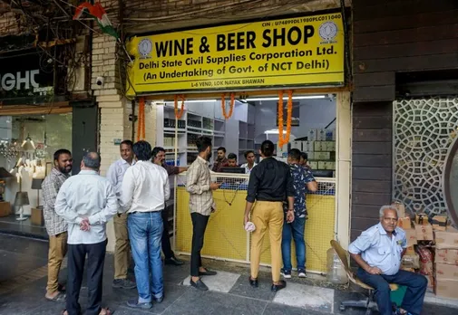Govt-run liquor shops open but with empty shelves as old excise policy returns