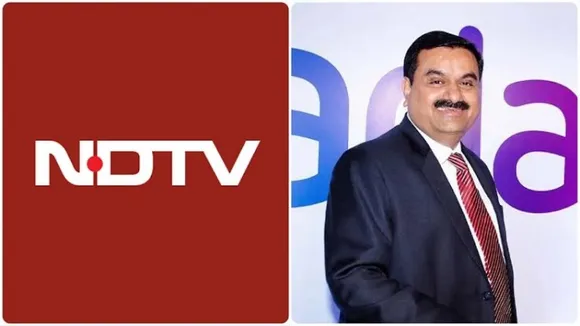 NDTV stock rises 5 pc; hits upper circuit limit on Adani group takeover bid
