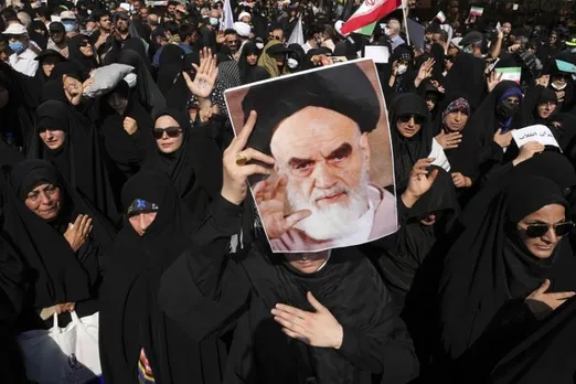 Iran's supreme leader Ayatollah Ali Khamenei breaks silence on protests, blames US
