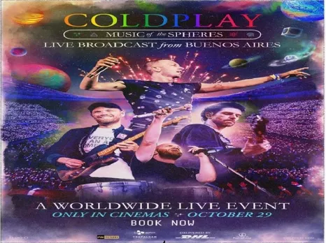 Coldplay, at cinema near you! PVR Pictures to release live theatrical screening of Coldplay World Tour