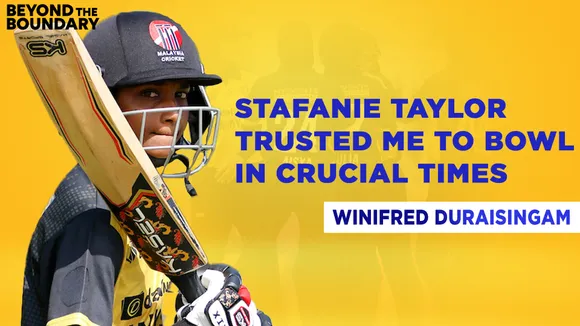 Stafanie Taylor trusted me to bowl in crucial times: Duraisingham