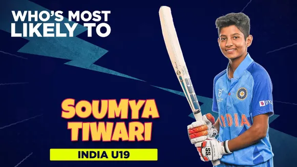 Soumya Tiwari plays who's most likely to | U19 T20 World Cup