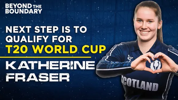 Katherine Fraser wants to qualify for the T20 World Cup | Interview