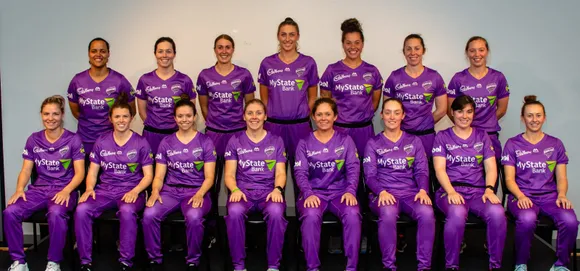 Hobart Hurricanes. © Hobart Hurricanes/ Twitter