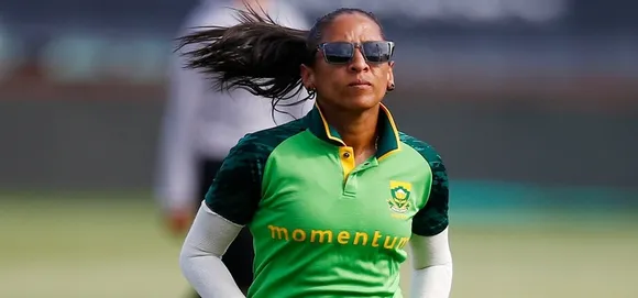 Shabnim Ismail in action. © Cricket South Africa
