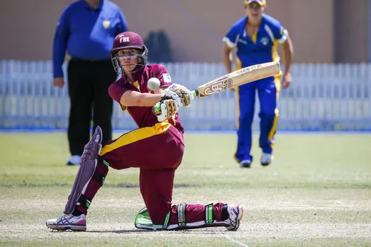 Delissa Kimmince in action for Queensland. © Getty Images
