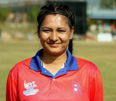 Anjali Chand took six wicket. © Cricket Nepal