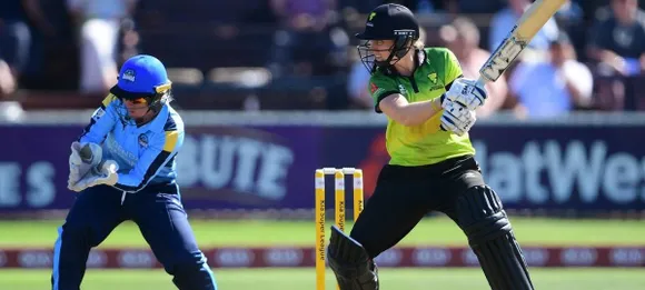 Heather Knight scored her career best 96. ©Western Storm