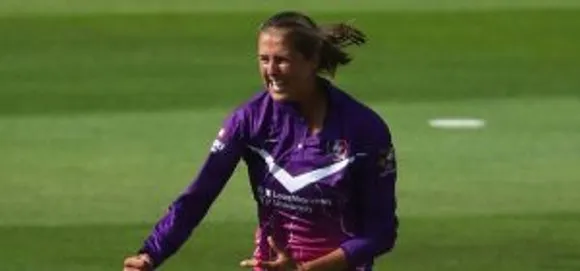 Jenny Gunn now is the leading wicket taker in this year's Super League. ©Getty Images