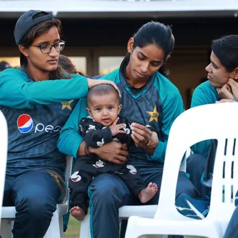 Baby Fatima was the star attraction from the Pakistan team