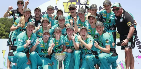 WBBL|04 Champions - Brisbane Heat ©Getty Images