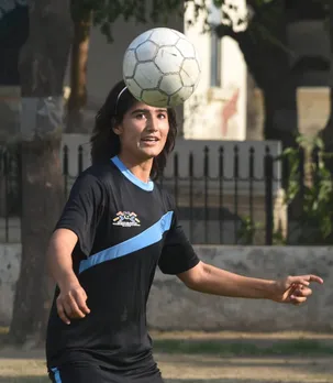 Diana Baig has also played football for Pakistan. © Getty Images