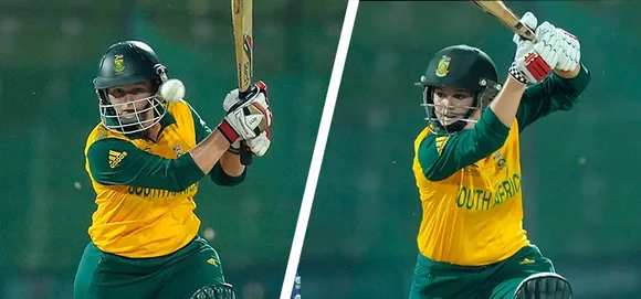 Lizelle Lee (L) and Dane van Niekerk (R) shared an unbroken 163-run stand against Pakistan. © Getty Images