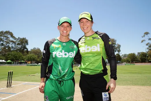 FINAL GOODBYE: Kristen Beams (L) and Alex Blackwell (R). © Getty Images