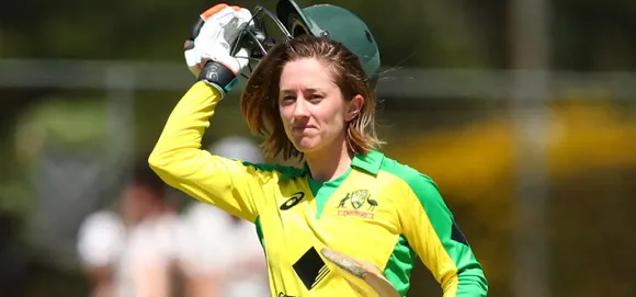 Haynes scored her maiden ODI century against Sri Lanka. © Getty Images