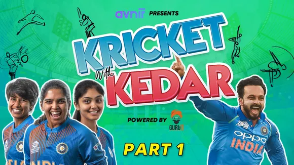Kricket with Kedar | Poonam Yadav, Veda Krishnamurthy, Harleen Deol | Part 1