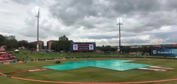 Rain Plays Spoilsport at Centurion; Match Abandoned